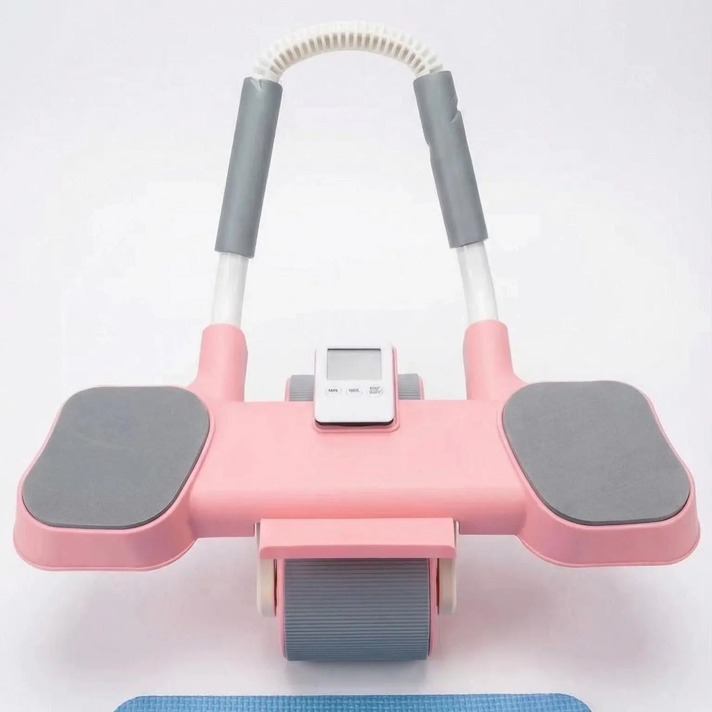 Ab Roller Wheel with Auto Rebound & Timer