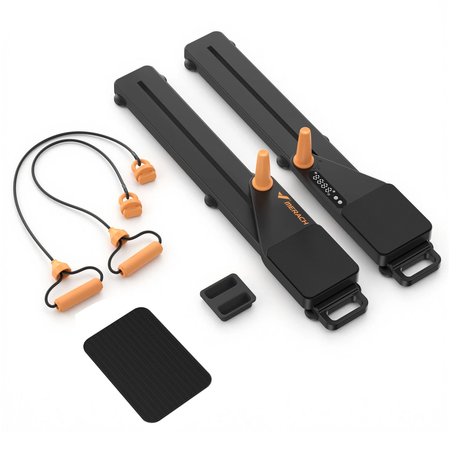 Merach 4-in-1 Foldable Pilates Reformer & Ab Exercise Board | Home Gym Core & Full-Body Toning Workout Machine